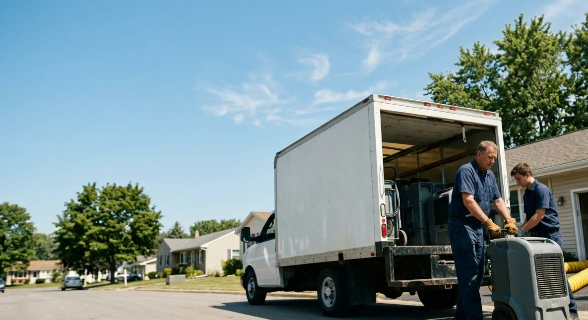 Water Damage Cleanup in Orleans, IN near me